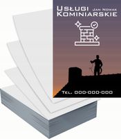 Ulotki A5 reklamowe firmowe 1000szt projekt w cenie USŁUGI KOMINIARSKIE