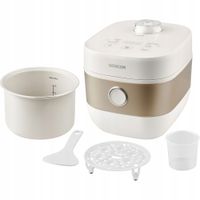Garnek do gotowania ryżu warzyw RYŻOWAR 1.6L SENCOR SRM 1600WH WIELEFUNKCJI