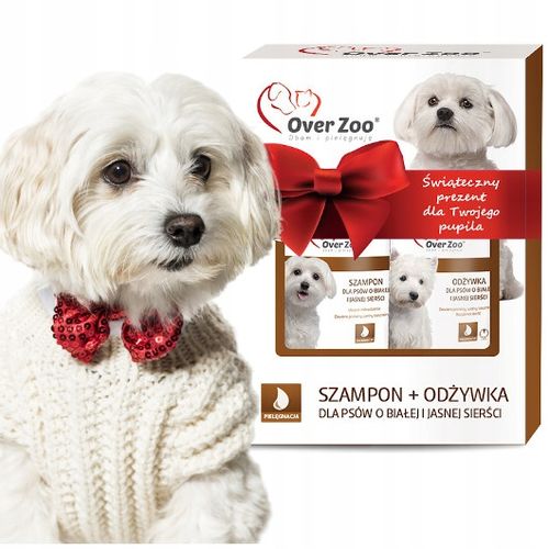 OVERZOO ZESTAW DO BIAŁEJ I JASNEJ SIERŚCI 490 ml na Arena.pl