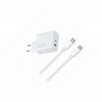 Szybka ładowarka 45W z kablem 1m 2 wejścia do Xiaomi Redmi 10C
