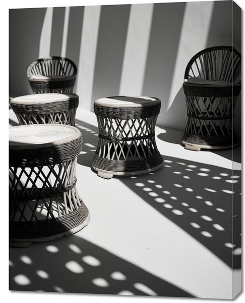 Obraz 70x90cm Gra Świateł zdjęcie 1