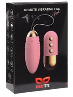 wibrujące jajko zdalne rozgrzewane argus różowe silikonowe usb 8 cm