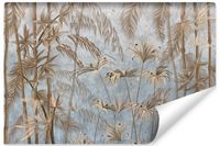 Fototapeta Do Salonu Liście TROPIKALNE Abstrakcja Beton Mural 180cm x 120cm