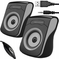 ESPERANZA MAŁE GŁOŚNIKI KOMPUTEROWE USB JACK 2x3W DO PC KOMPUTERA AUX