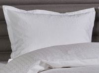 Poszewka na poduszkę HbT Tempur Luxe Jacquard Cotton 75/70x50 - biały