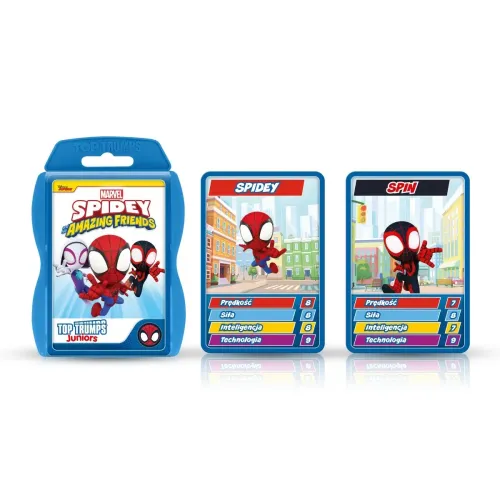 Gra Top Trumps Junior Spidey Friends na Arena.pl