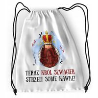 Plecak Dla Bratanka Szwagra Szkolny Worek Torba Z Nadrukiem Ze Zdjęciem