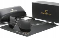 OKULARY PRZECIWSŁONECZNE KINGSEVEN POLARYZACJA nerdy aluminiowe N7719