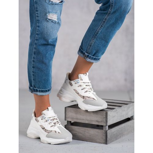 Wiązane Sneakersy Snake Print r.41 na Arena.pl