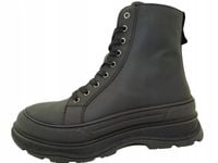 Botki na platformie damskie San Marina Pilar Czarny roz.41