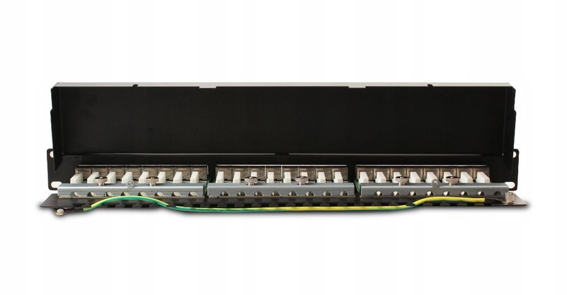 PATCH PANEL FTP CAT.6 24 PORTY PGF-6FTP24-B6 zdjęcie 3