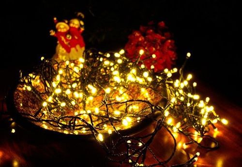 Świąteczny LED łańcuch - 18 m, 200 LED, ciepła biel na Arena.pl