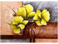 50X70CM WYRAZISTE MAKI OBRAZ POKOJU DREWNINE