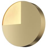 Lampa ścienna Jupiter MOD320WL-L5BS3K LED 6W okrąg mosiądz