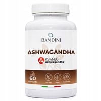 Bandini Ashwagandha Premium |KSM-66 |Vegan |60 Kapsułek