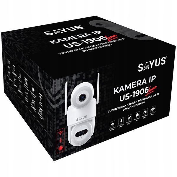 OBROTOWA KAMERA ZEWNĘTRZNA IP WIFI ICSEE ZOOM DWA OBIEKTYWY ULTRA HD 3MPx zdjęcie 5