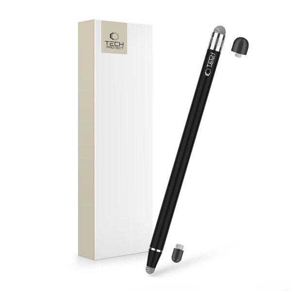 TECH-PROTECT USP100 4-TIP TOUCH STYLUS PEN BLACK zdjęcie 1