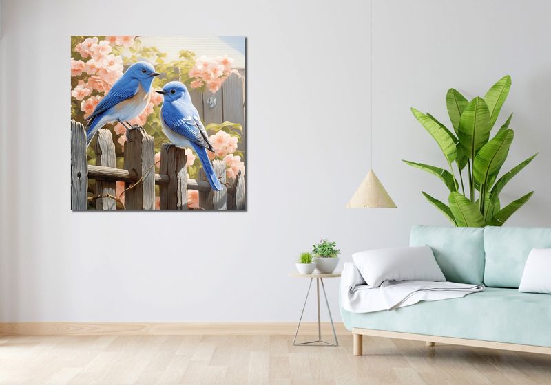 Obraz 100x100cm Wiosna u Bram zdjęcie 2