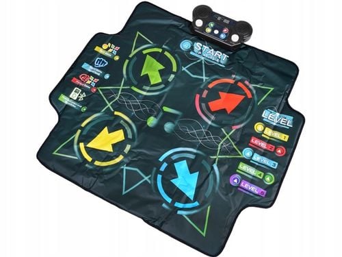 Duża Mata Taneczna dla Dzieci Zabawa Rozgrywka Taniec w Jednym ZA5337 na Arena.pl