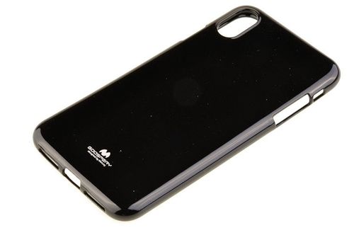 Etui Mercury Goospery Jelly Case do Apple iPhone Xs Max czarny na Arena.pl