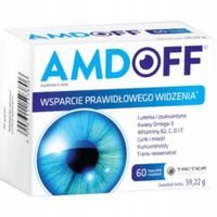 AMDOFF60 KAPSUŁEK WSPARCIE PRAWIDŁOWEGO WIDZENIA ,PRAW.FUNKC.UKŁADU ODPORN.