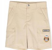 MOSCHINO BAMBINO Sailor-Teddy Cargo Shorts 12y