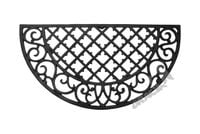 WYCIERACZKA AŻUROWA PÓŁOKRĄGŁA ŻELIWNA PIĘKNA RETRO