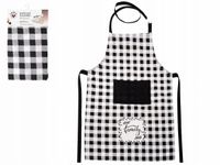 Fartuszek fartuch kuchenny Nicole bawełniany kolorowy ze wzorem 60 x 90 cm