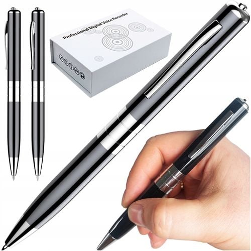 DŁUGOPIS MINI DYKTAFON SZPIEGOWSKI PENDRIVE 15H HQ Do Podsłuchu Detekcja na Arena.pl