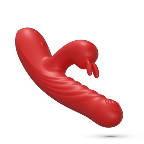 crushious lapin thrusting rabbit vibrator red na Arena.pl