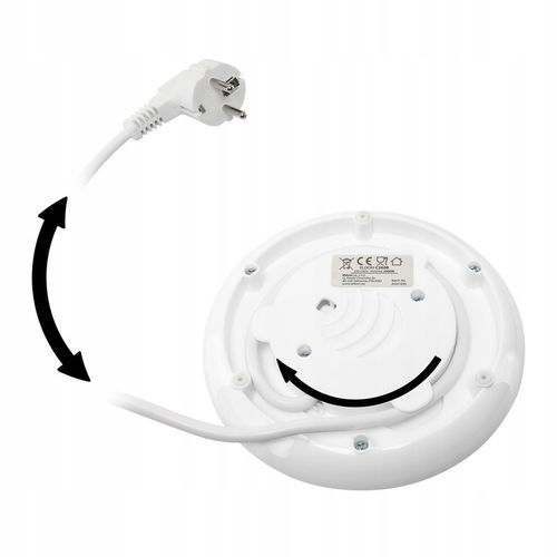 CZAJNIK ELEKTRYCZNY BEZPRZEWODOWY ELDOM 1,7L 2000W BIAŁY na Arena.pl