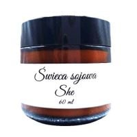 Świeczka Sojowa Ręcznie Robiona SHE 60 ml