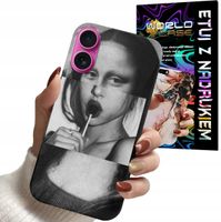 ETUI CASE DO IPHONE 16 - MONA LISA WZORY DLA KOBIET PLECKI OBUDOWA