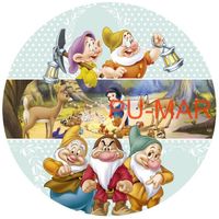 Opłatek na tort Księżniczka Śnieżka Aurora Zosia Bella Kopciuszek