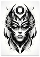 Plakat cyfrowy do wydruku portret