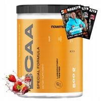 nowmax BCAA 2:1:1 500 g MOCNE AMINOKWASY AMINO REGENERACA MIĘŚNI!