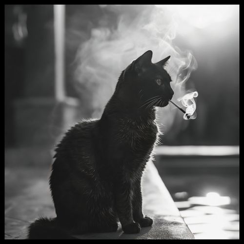 Plakat 50x50cm Kocia Przerwa na Arena.pl