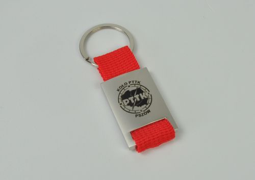 Brelok do kluczy jednostronny grawer 100 szt. kolor paska zielony na Arena.pl