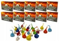 Kolorowe strzelające diabełki ZOMBUM 500szt cebulki pchełki ZB190