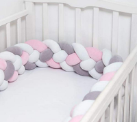 OCHRANIACZ WARKOCZ do łóżeczka OTULACZ XL 360cm +Mocowanie+torba DO PRANIA