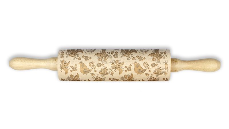 Folk pattern wałek do ciasta Art-Dog zdjęcie 2