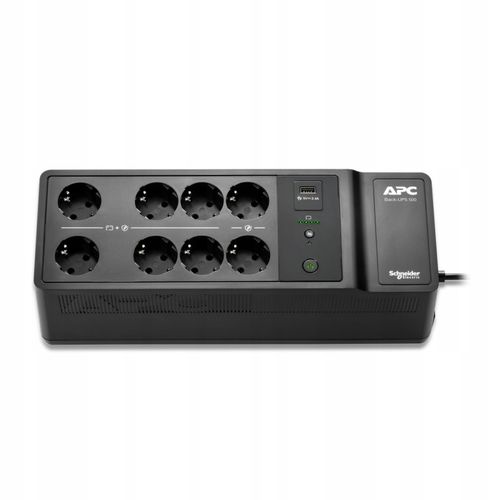 UPS APC Back-UPS (500VA/300W, 230V, 8xSchuko, USB-A) na Arena.pl