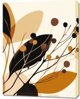 Obraz 70x90cm Jesienne Sylwety