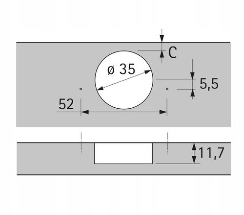 Zawias SenSys 8657i, nakładany, 165°, Silent System - 9099540 HETTICH na Arena.pl