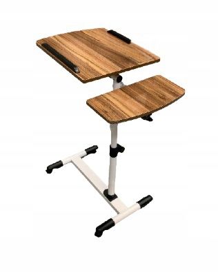 Stolik BIURKO na kółkach pod laptopa (E020) zdjęcie 1