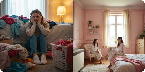 BAMBUSOWY KOSZ NA PRANIE BIELIZNĘ DUŻY POJEMNIK Z POKRYWĄ 2 KOMORY 100L na Arena.pl