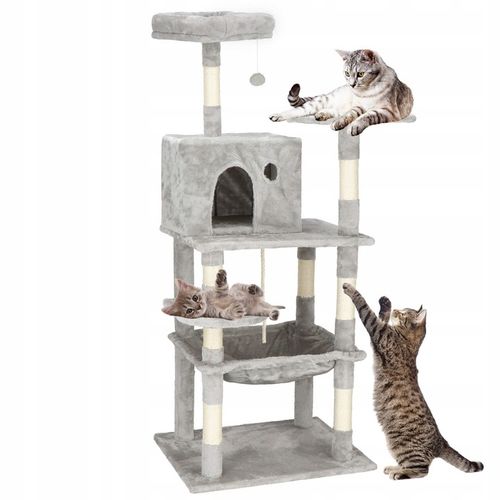 DRAPAK DLA KOTA DUŻY WIEŻA LEG KOTÓW DOMEK SŁUPEK 7 POZIOMÓW WYSOKI na Arena.pl