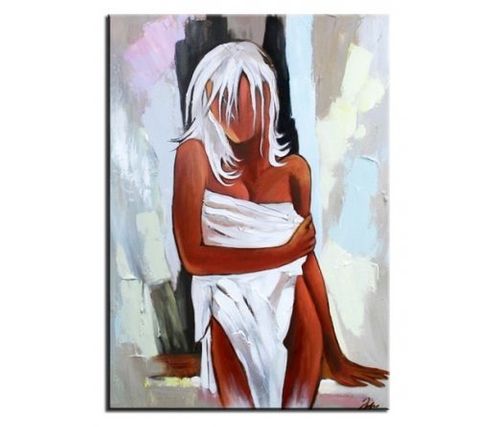 Obraz 50x70cm FACELESS ręcznie malowany na Arena.pl