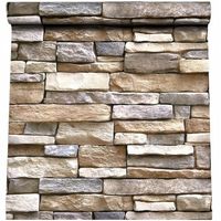 SAMOPRZYLEPNA TAPETA KAMIEŃ 3D WINYLOWA IMITACJA KAMIENIA 45cm x 10m