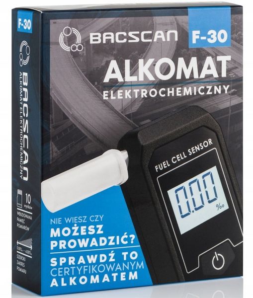 Alkomat elektrochemiczny BACscan F-30 zdjęcie 7